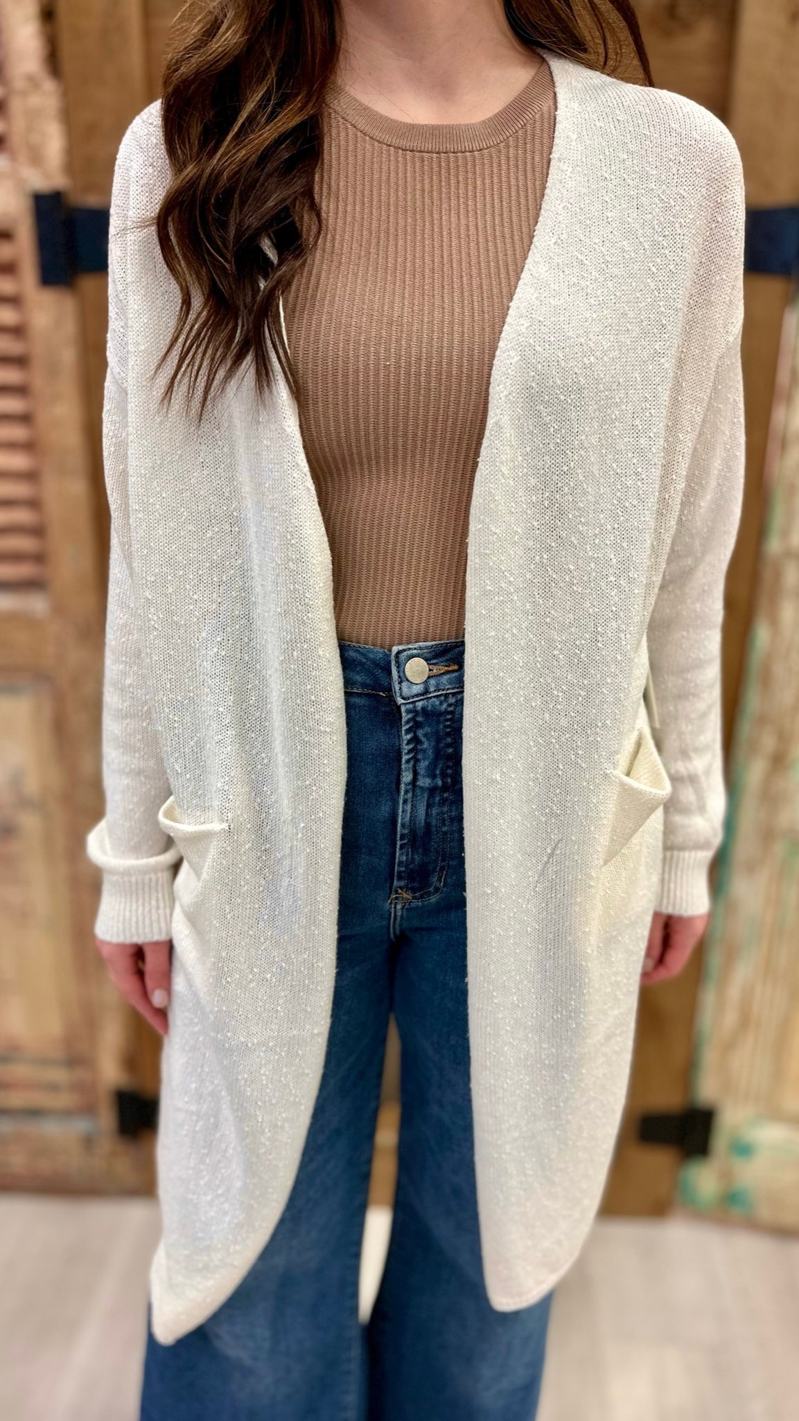 Another Love White Electra Cardigan