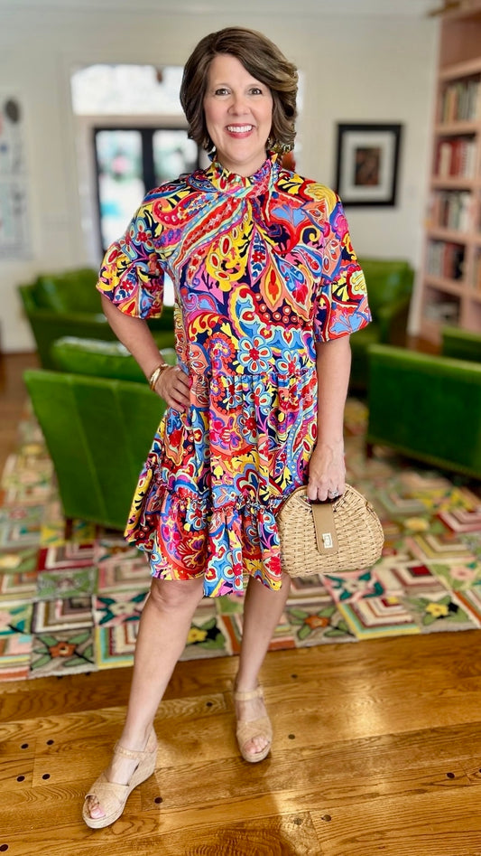 Ivy Jane Popping Paisley Dress