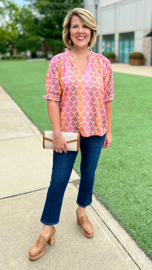 Ivy Jane Ombre Stripe Blouse