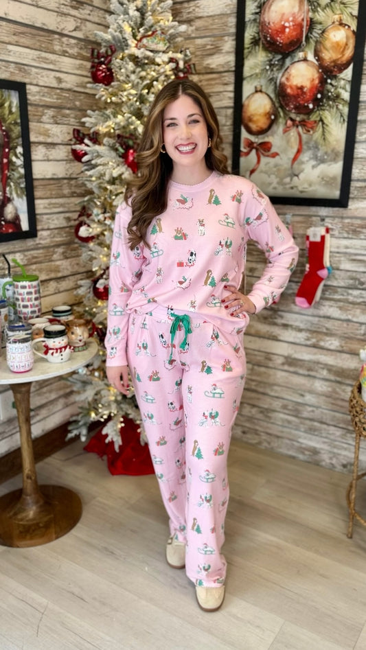 PJ Salvage Peace & Pawlidays Pants