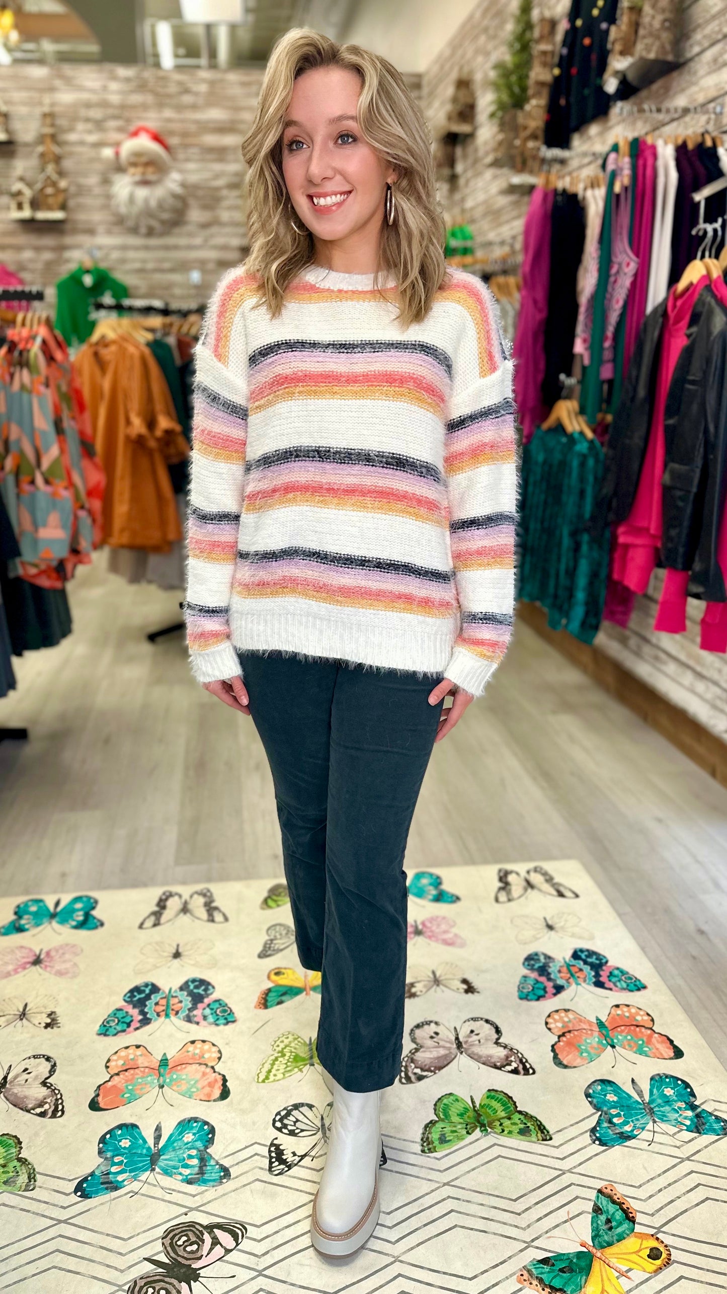 Savannah Stripe Sweater