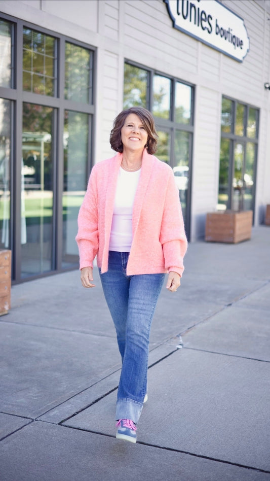 Ally Cardigan - Apricot