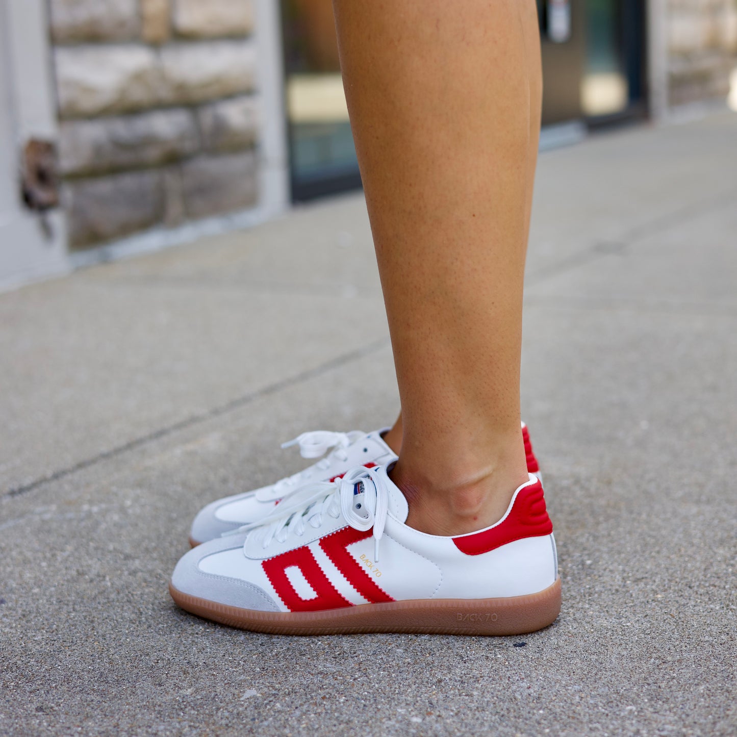 Back 70 Sneaker - Red