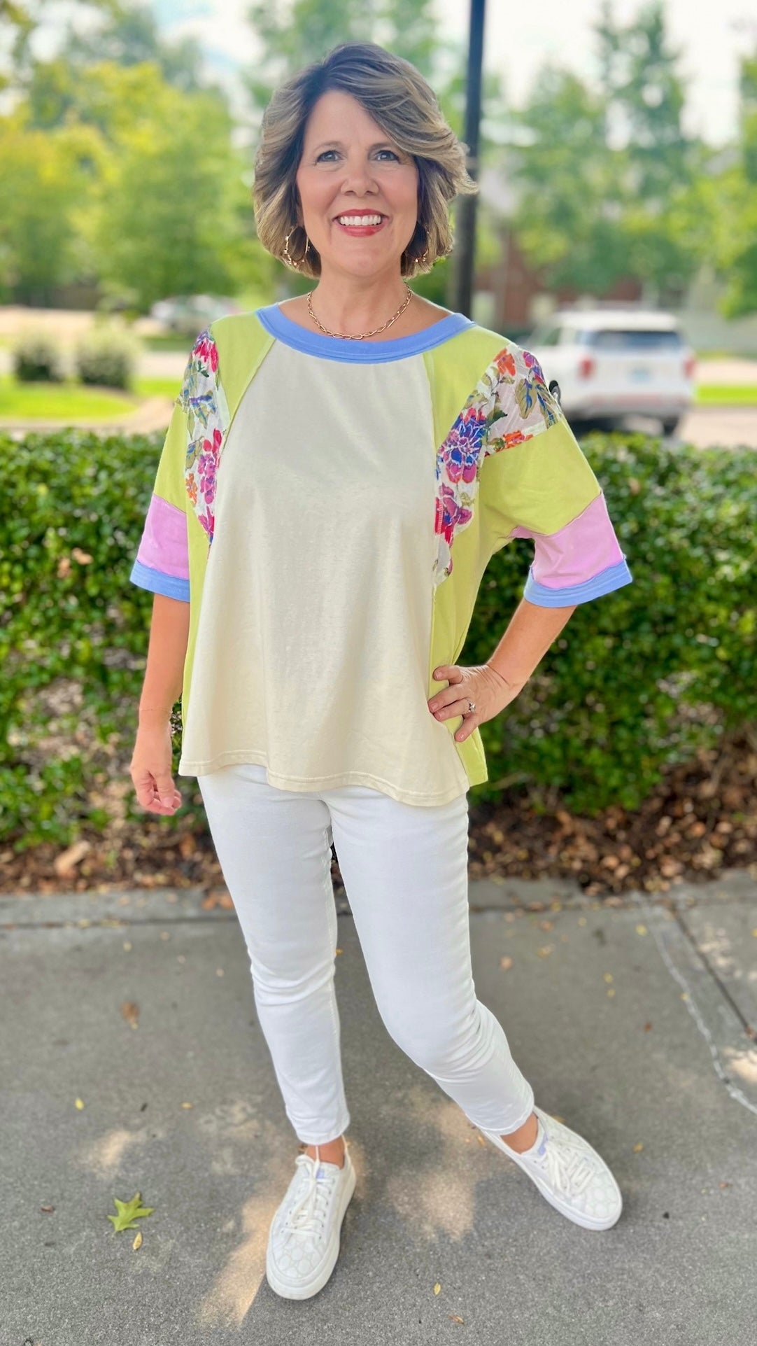 Lovin Lime Oversized Tee