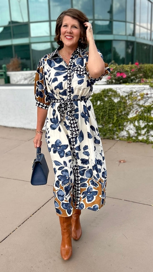 Grace Midi Dress - Slate