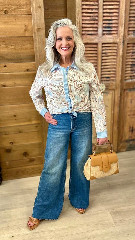 Dear John High Rise Fiona Raw Edge Hem - Natal