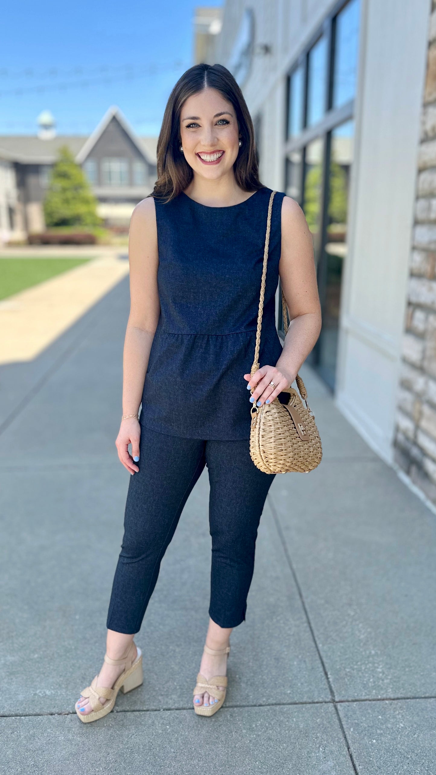 Jude Connally Millie Top - Denim