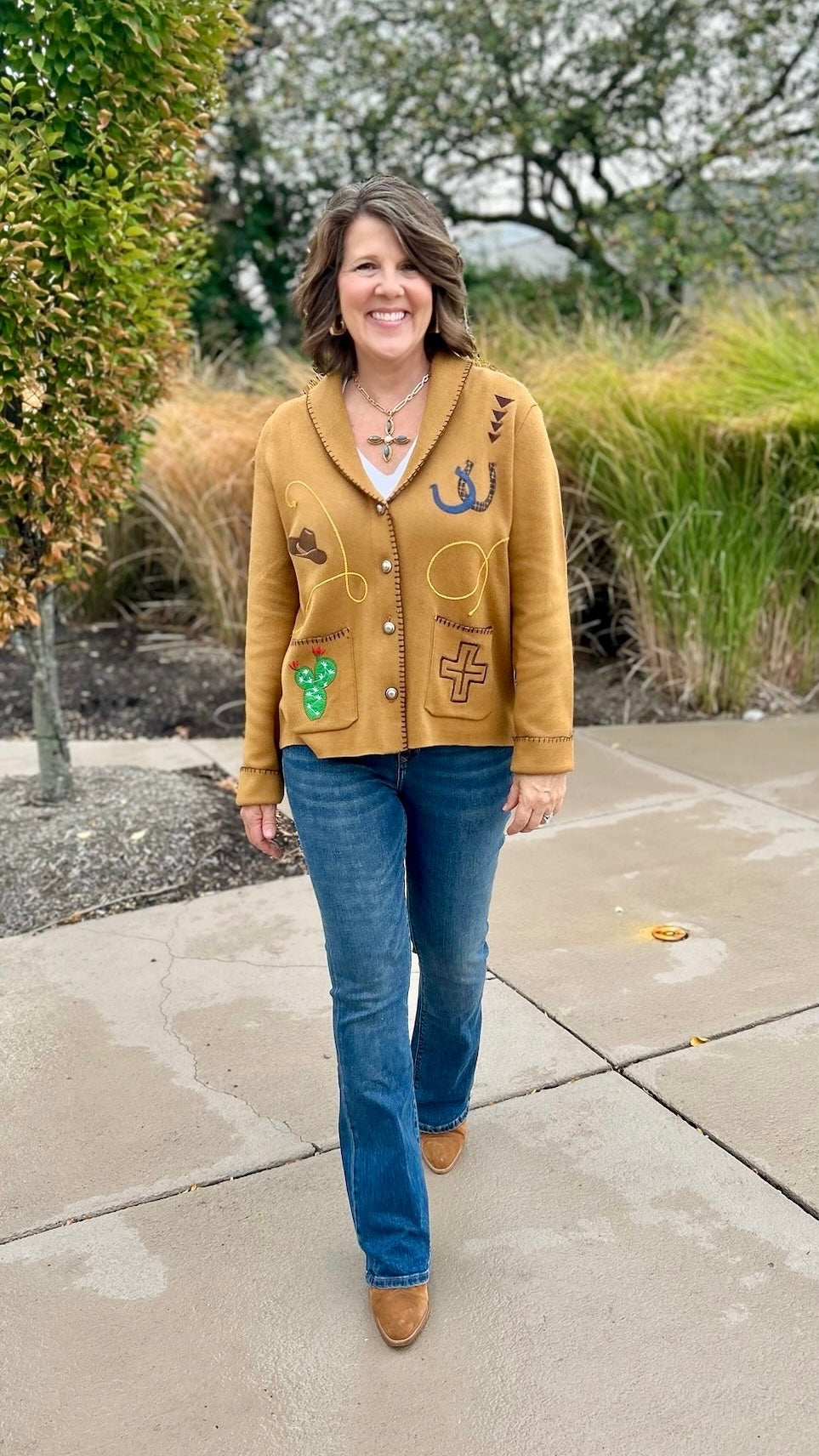 Caitlin Western Cardigan