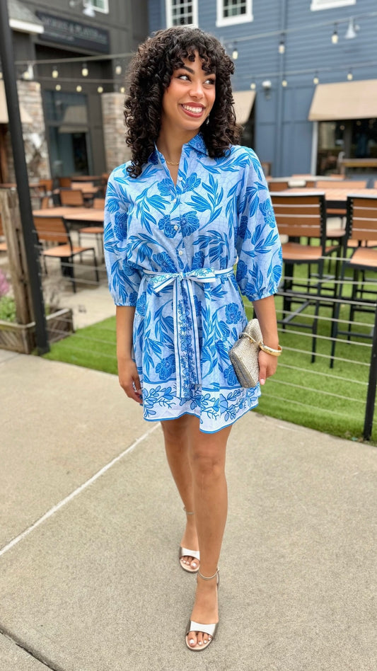 Selena Dress - Riviera