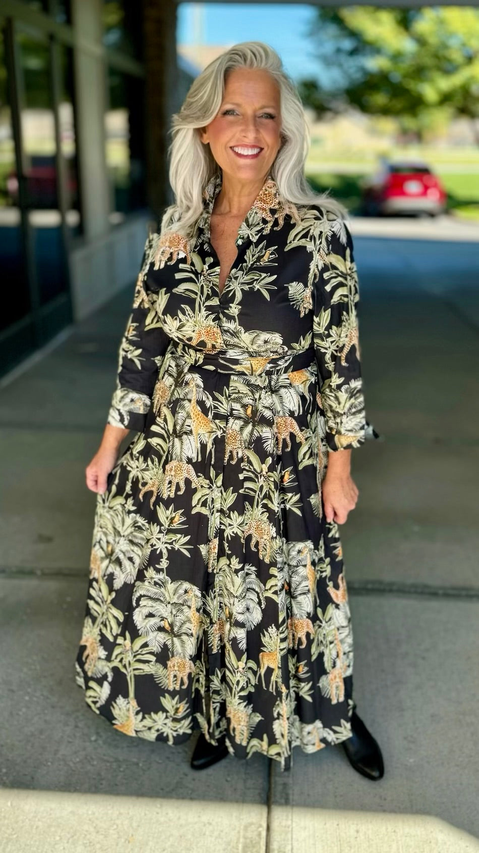 Guadalupe Luciana Dress - Black