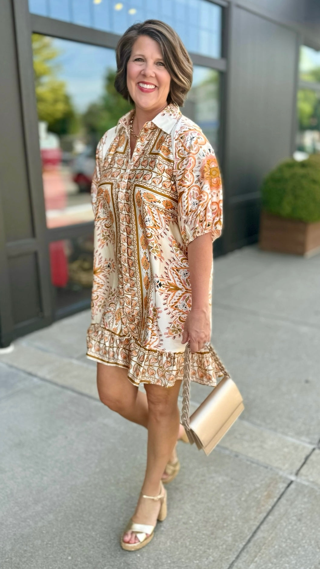 Silky Savannah Dress - Ivory