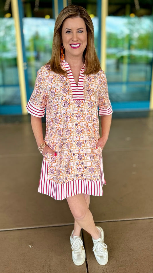 Odessa Pinwheel Dress