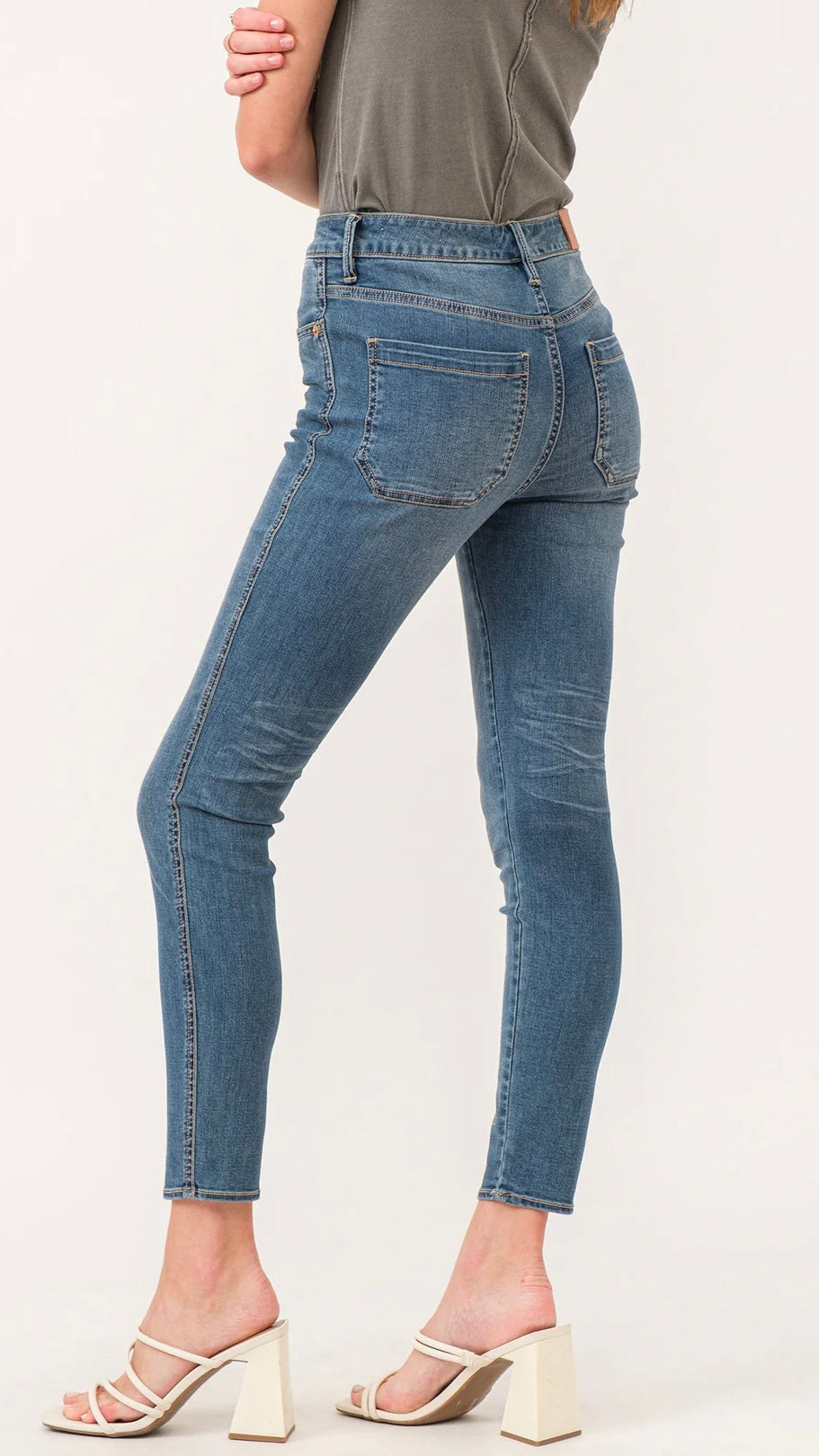 Dear John Olivia Skinny Jeans - Irondale
