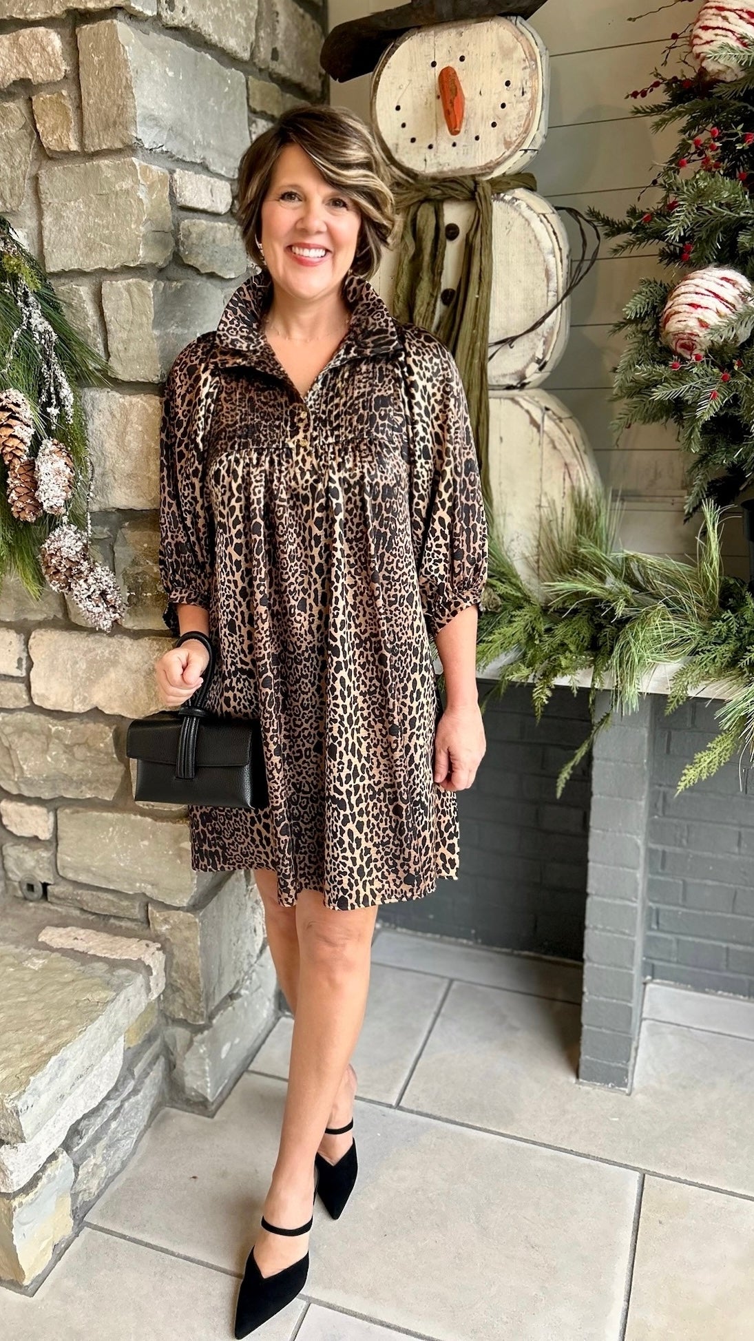 Emily McCarthy Charlotte Dress - Lady Leopard