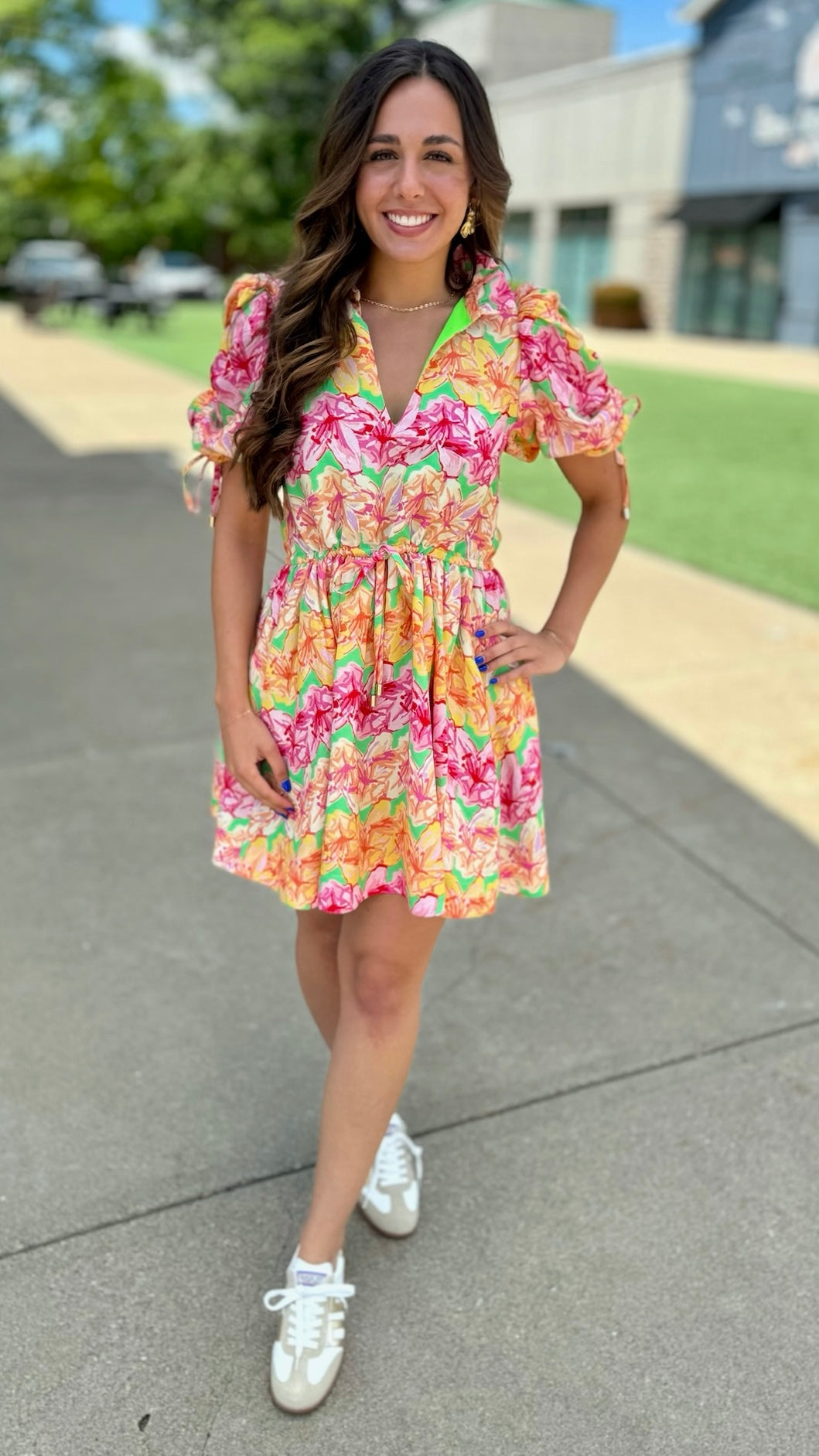 Emily McCarthy Posey Dress - Azalea