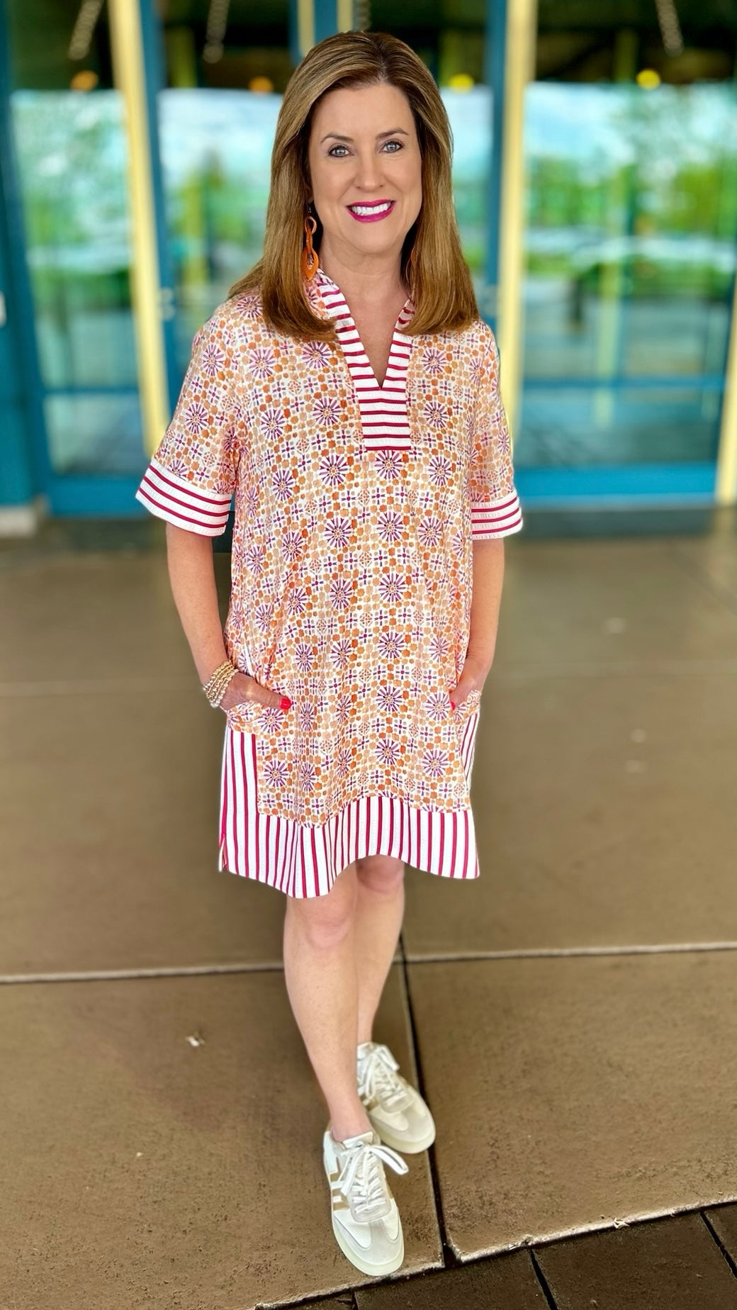 Odessa Pinwheel Dress