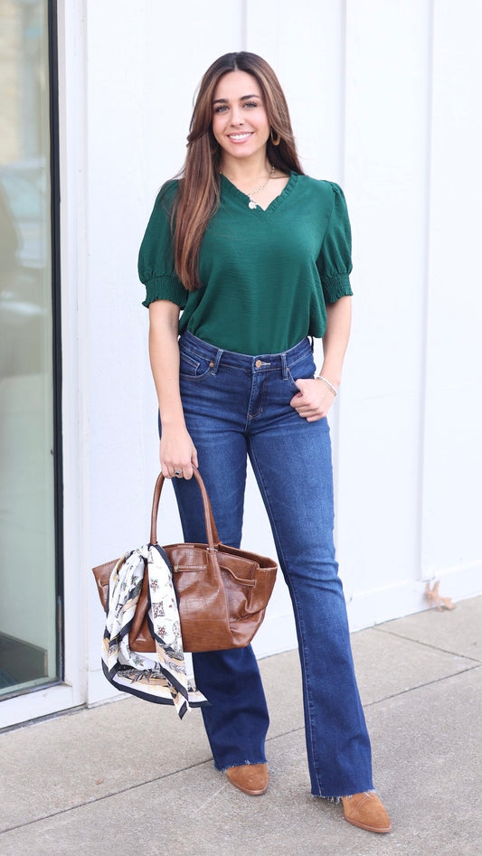 Hunter Green Top