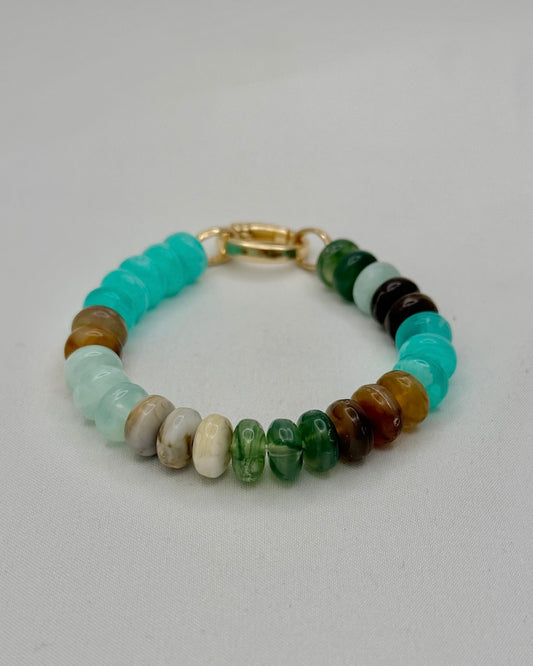 Mint/ Turquoise Multi Bracelet