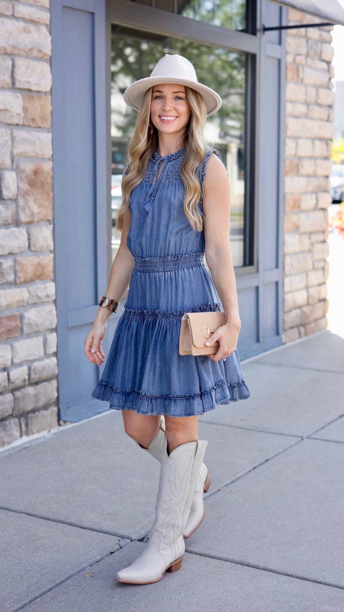 Dear John Melodie Dress - Blue