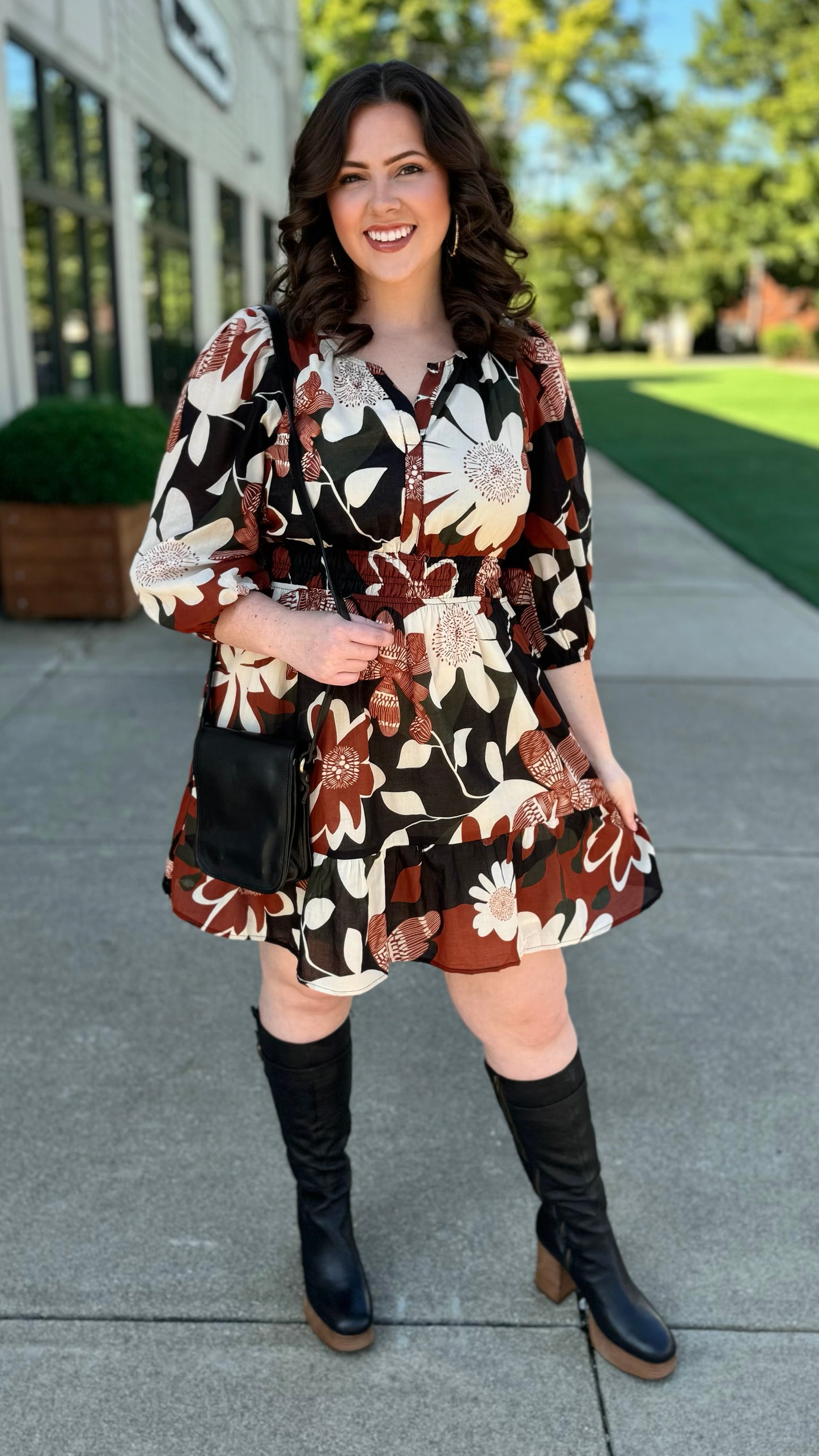 Dreamy Delilah Cinched Waist Dress