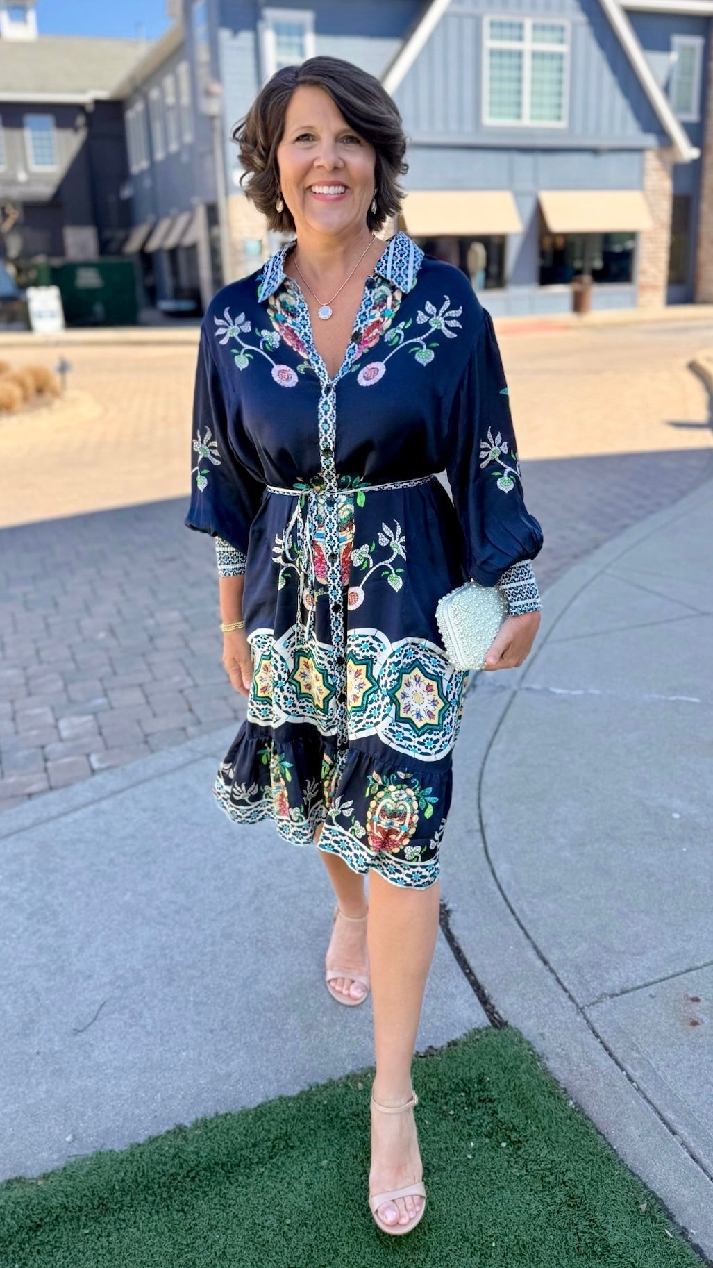 Garcia Dress - Navy