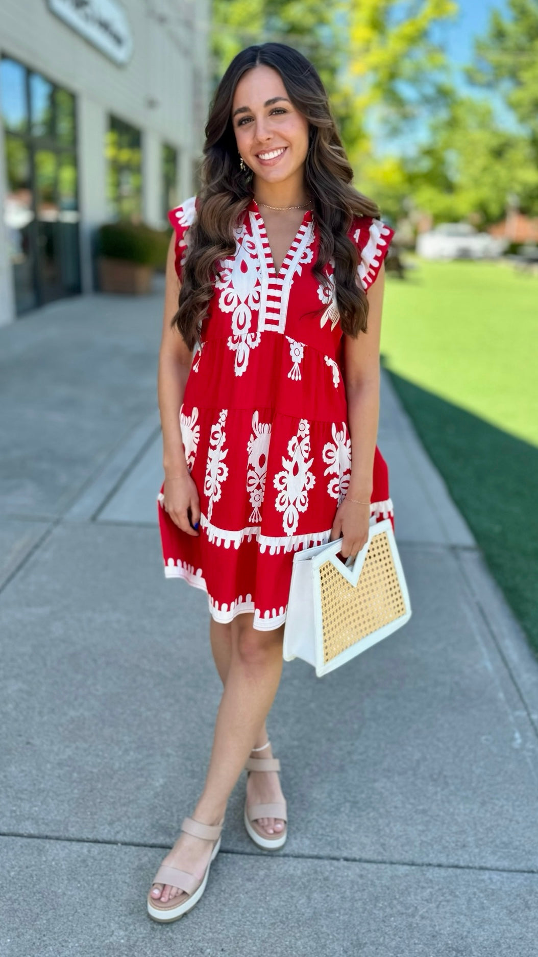 Cherry On Top Mini Dress - Cherry