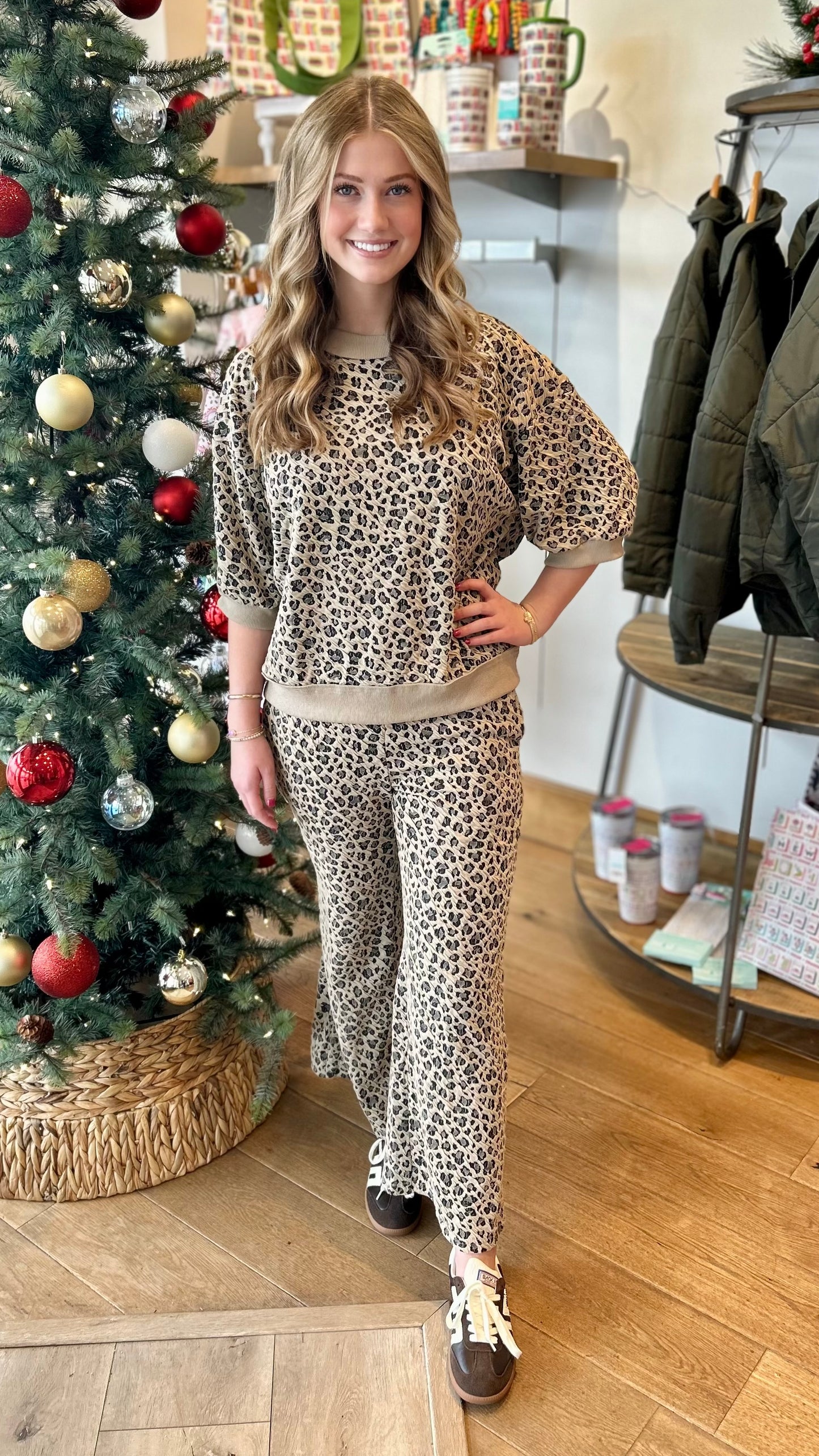 Carmen Animal Print Pullover