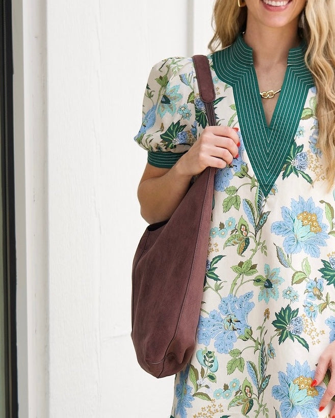 Large Hobo Bag - Chocolate