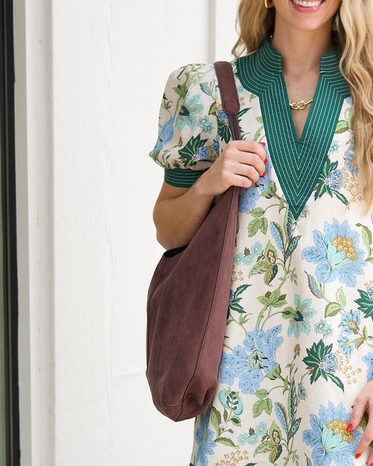 Large Hobo Bag - Chocolate