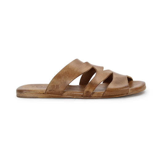 Bed Stu Margin Slide Sandal - Tan