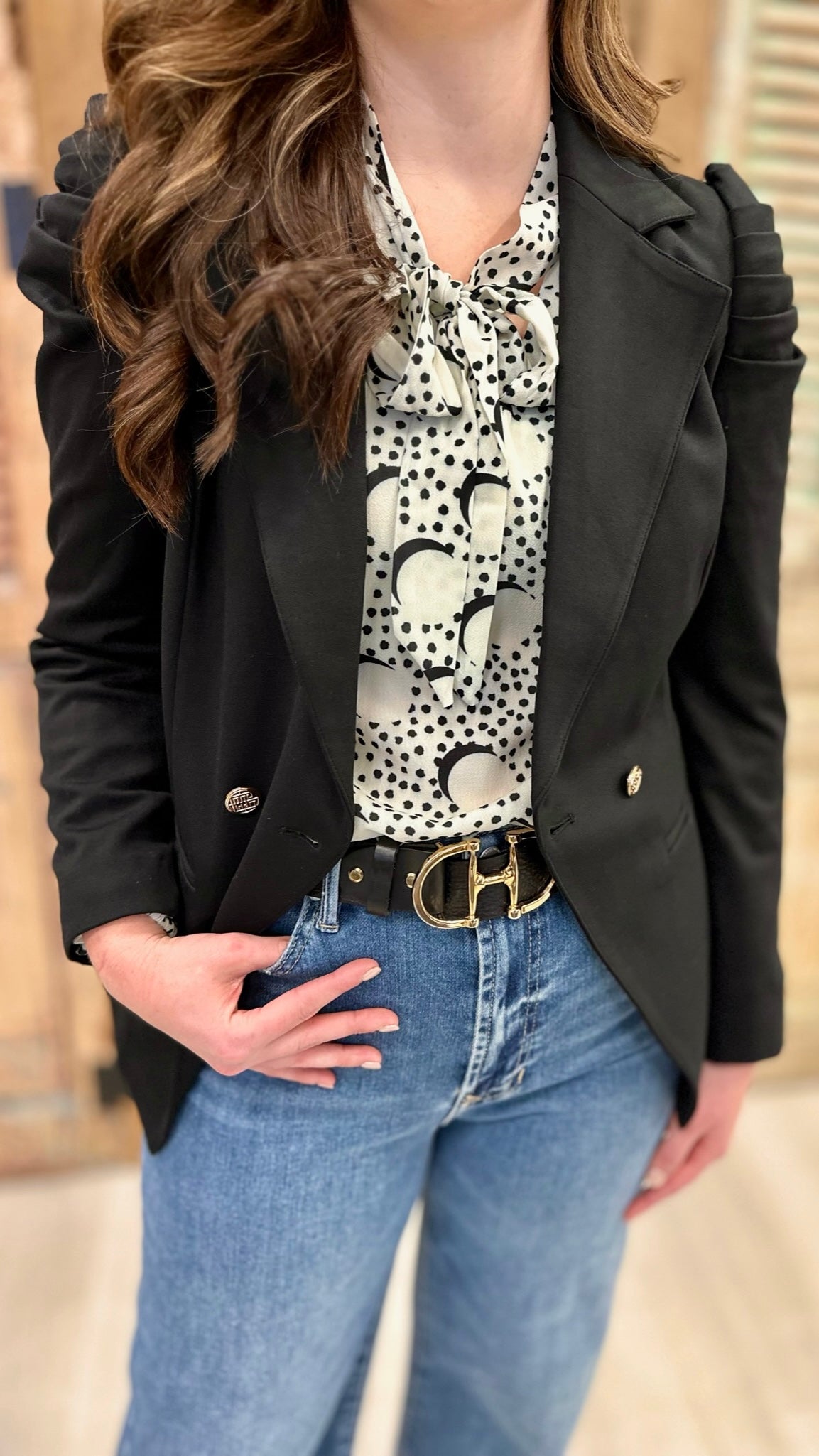 Emily McCarthy Bradshaw Blazer - Black