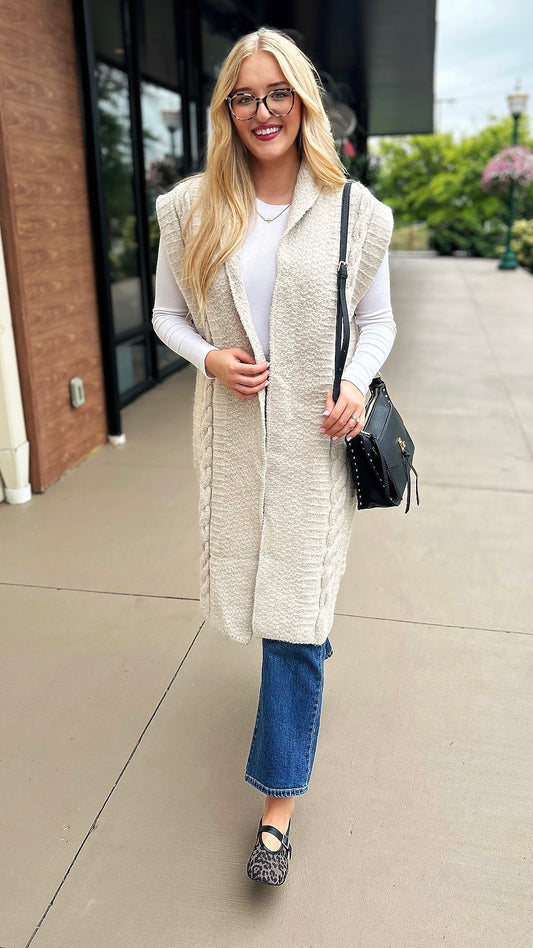 Camden Cardigan - Oat