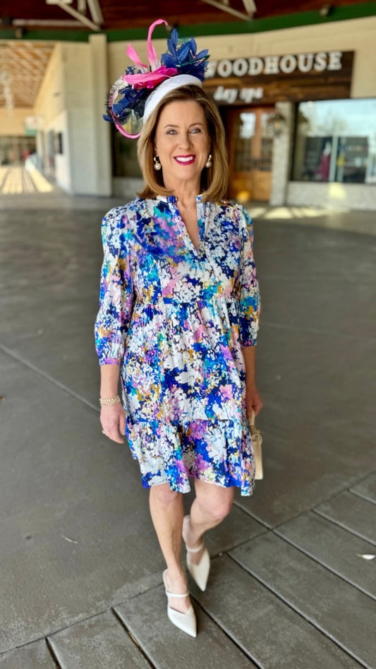 Tyler Boe Karli Cotton Dress - Floral Multi