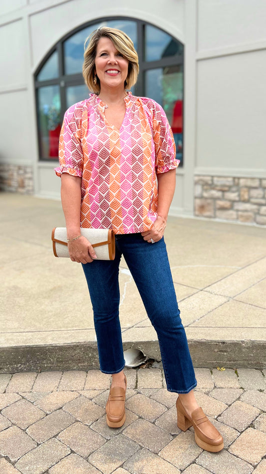 Ivy Jane Ombre Stripe Blouse