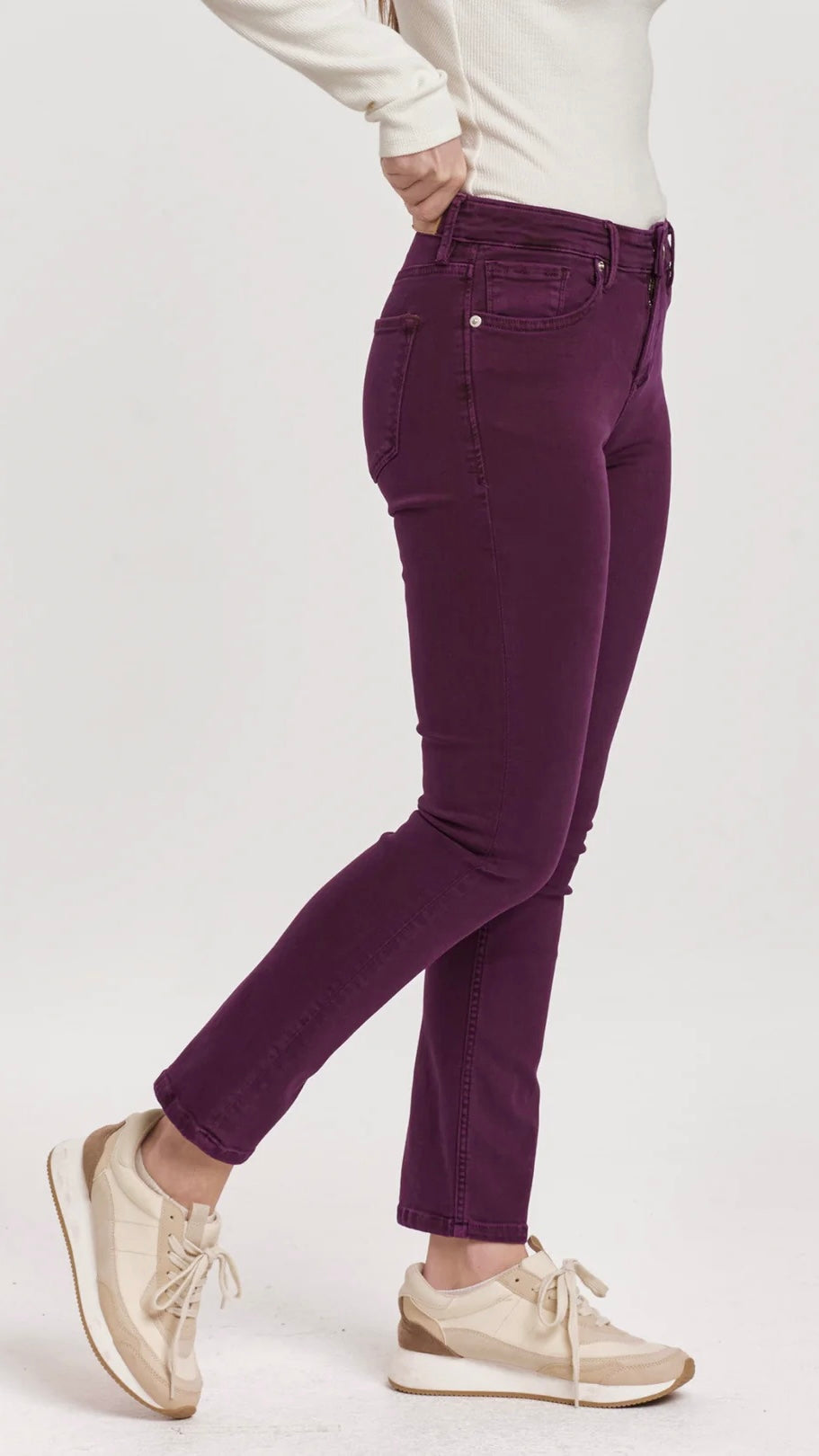 Dear John Blaire Jeans - Mursaki Purple