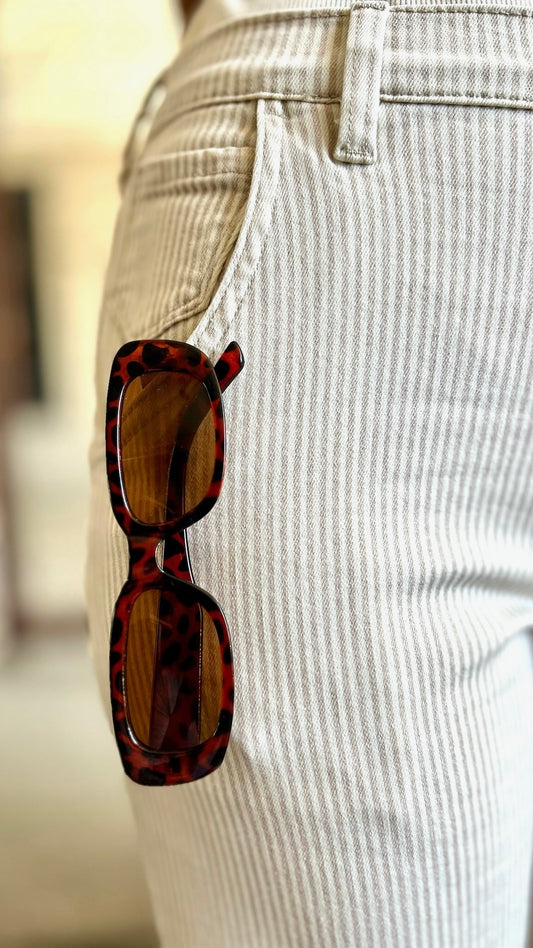 Dear John Lasso Jeans - Sand Stripe