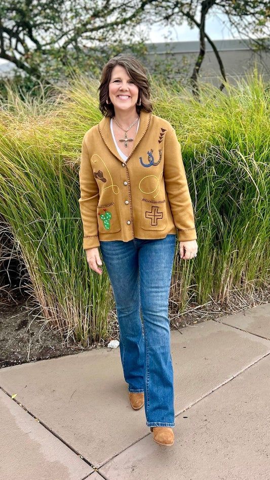 Caitlin Western Cardigan