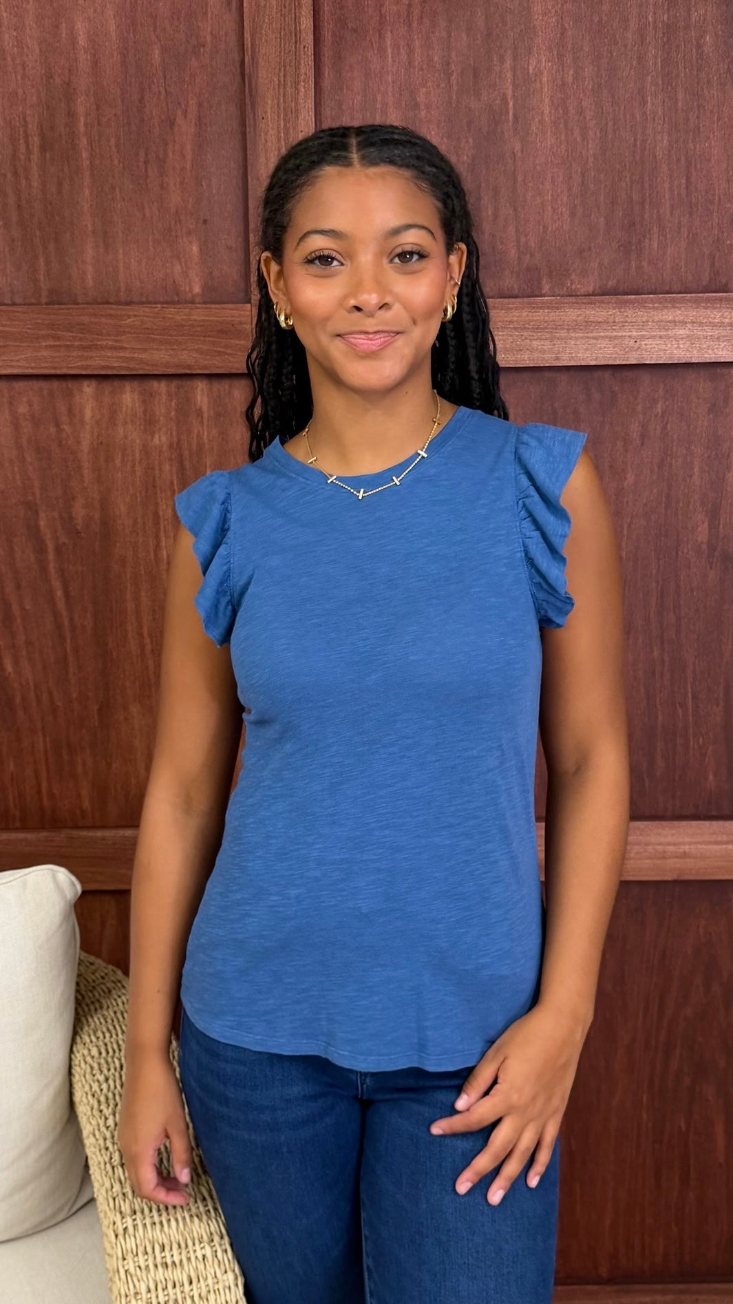 Another Love North Tank - Galaxy Blue