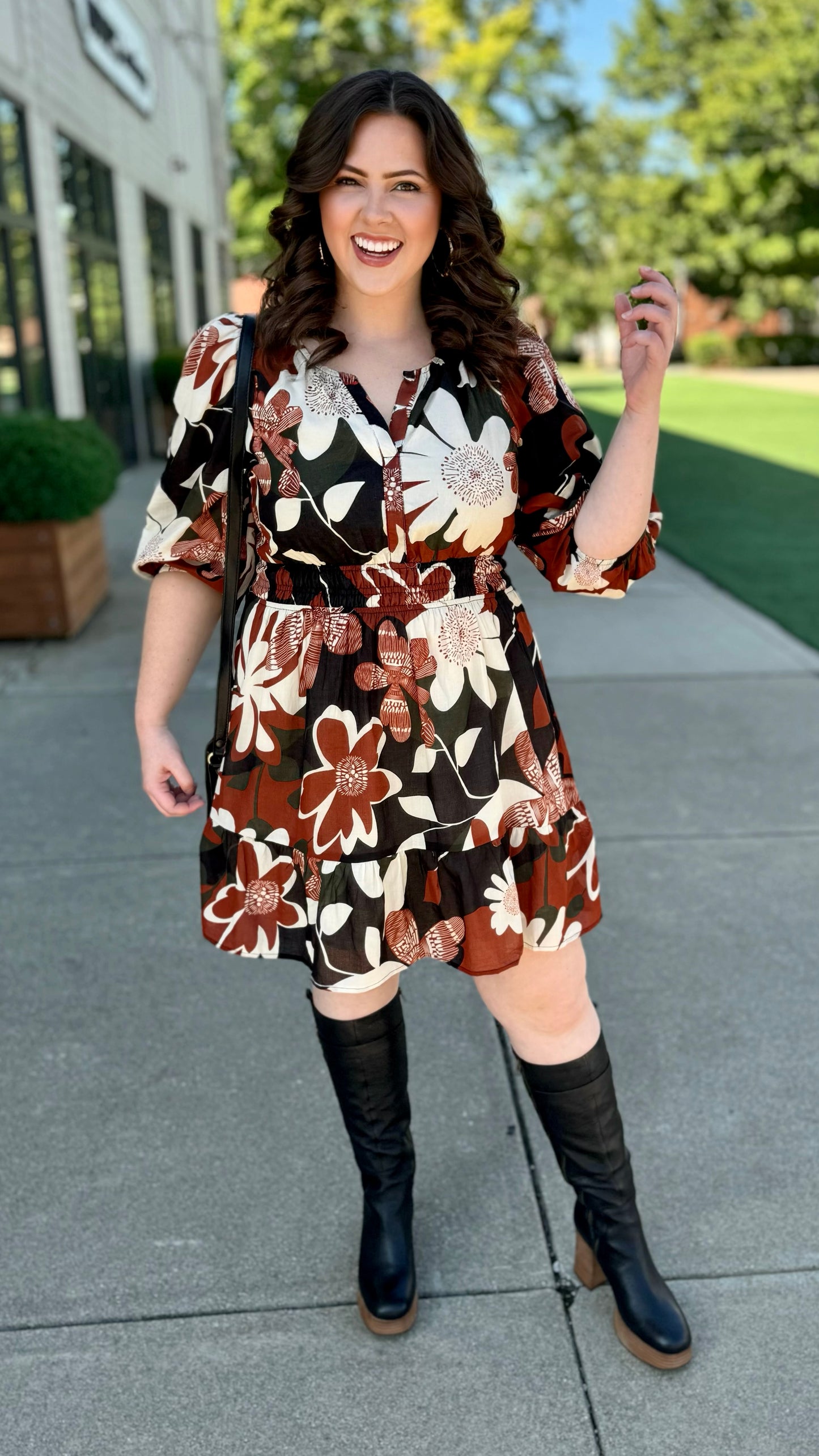 Dreamy Delilah Cinched Waist Dress