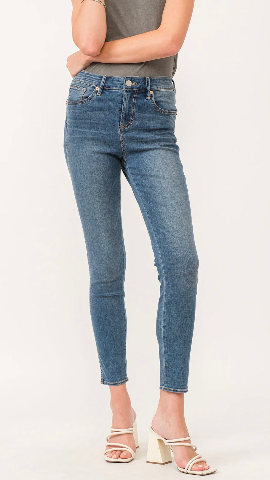 Dear John Olivia Skinny Jeans - Irondale