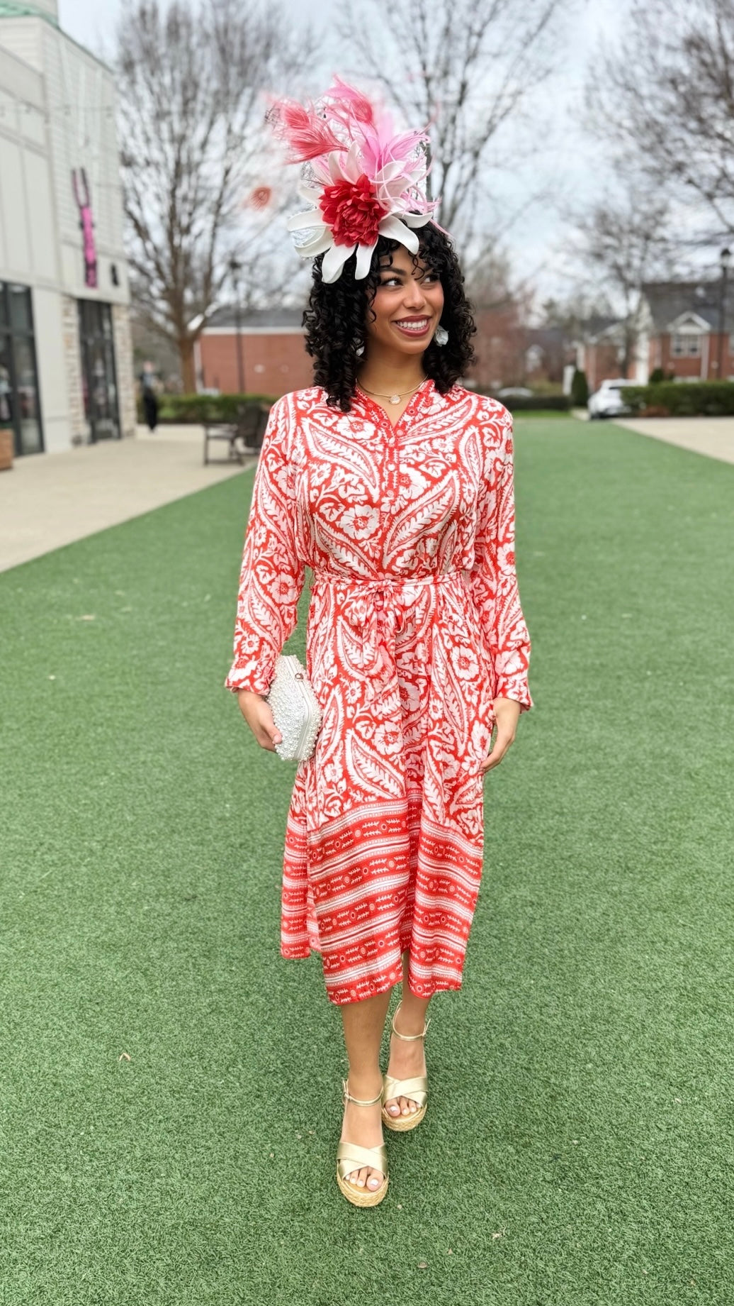 Constantine Dress - Red