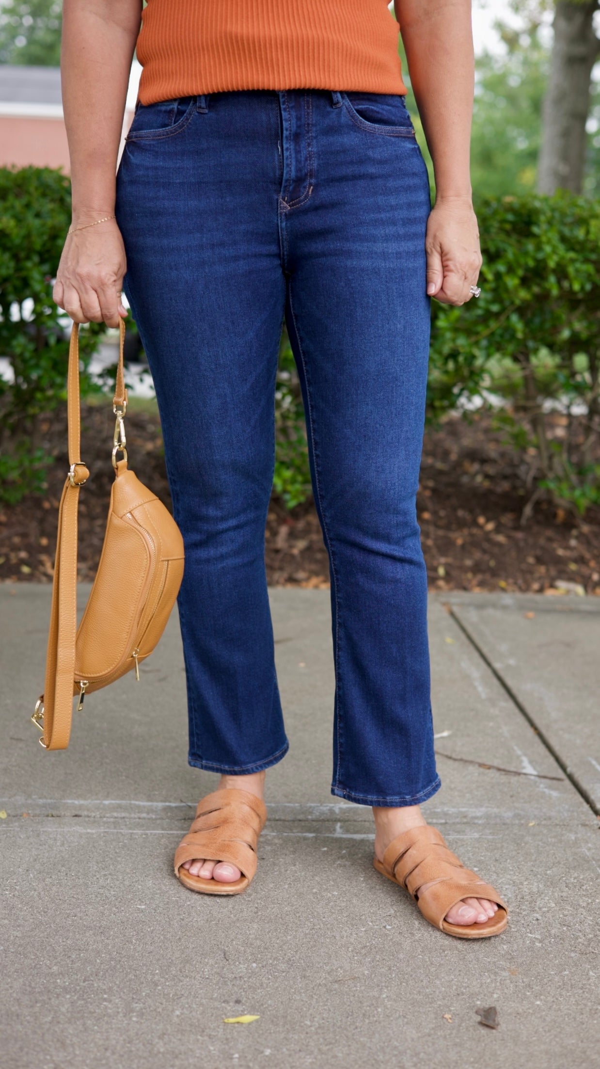 Dear John Jeanne Cropped Flare Jean - Richmond