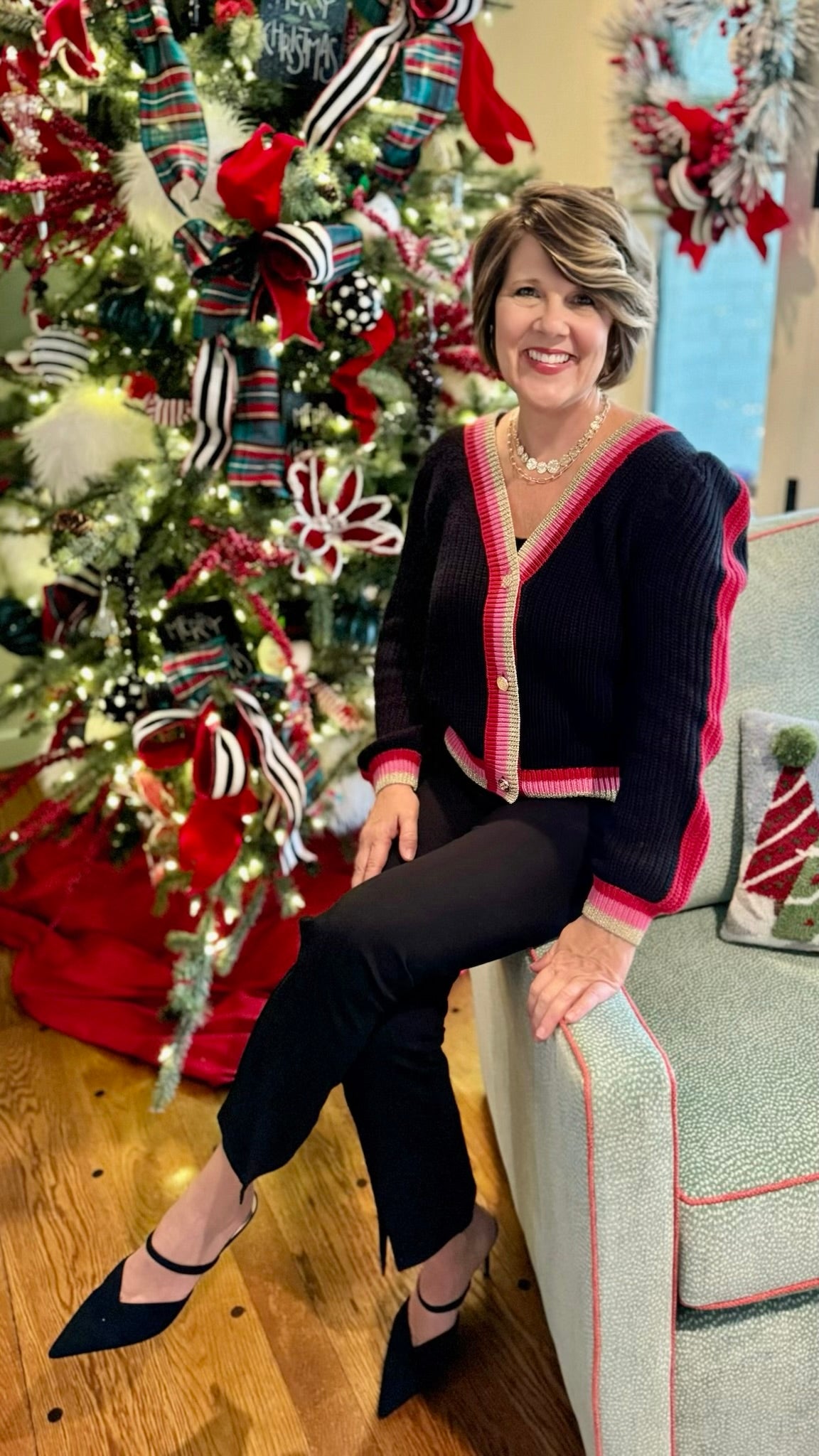 Emily McCarthy Clara Cardigan - Fairy Lights