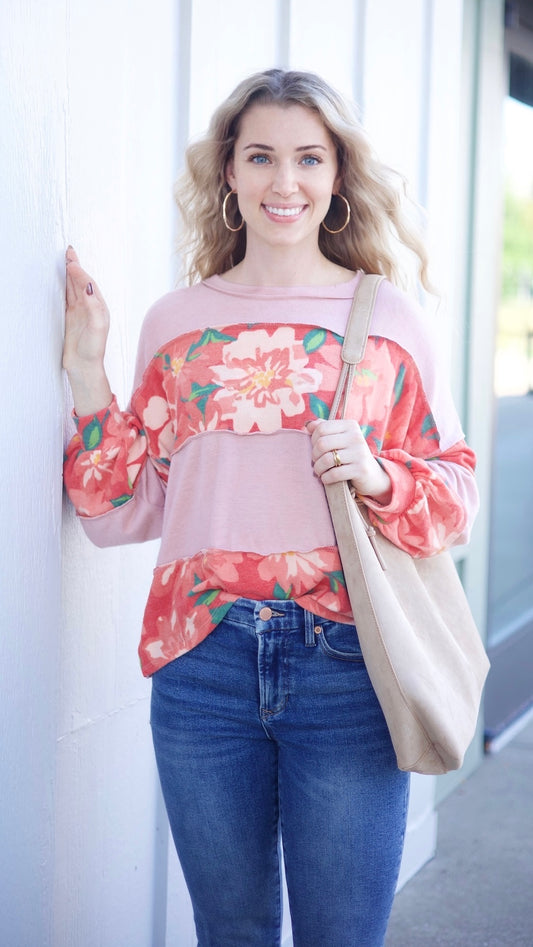 Kira Pullover - Blush