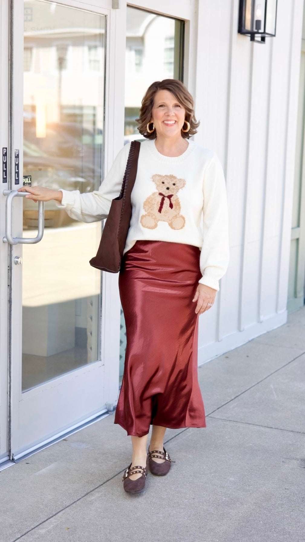 Teddy Bear Sweater - Ivory