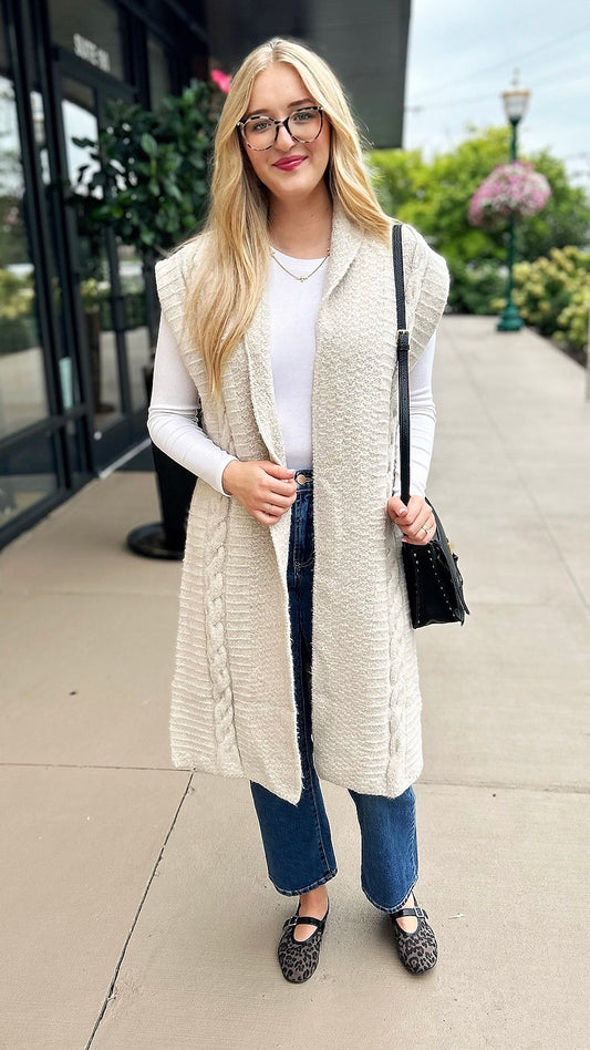 Camden Cardigan - Oat