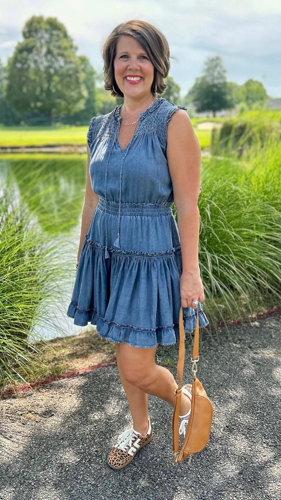 Dear John Melodie Dress - Blue