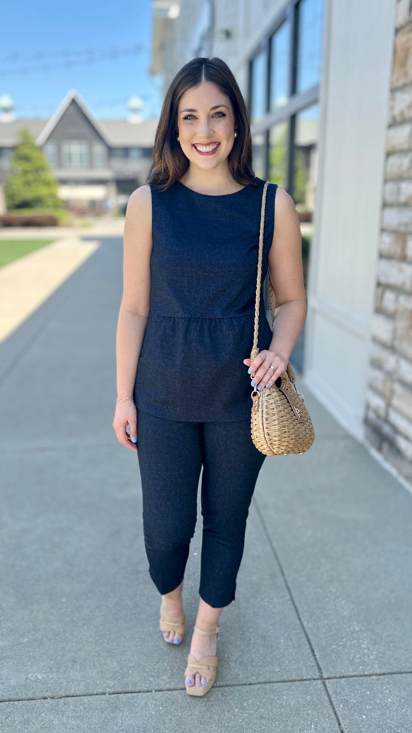 Jude Connally Millie Top - Denim