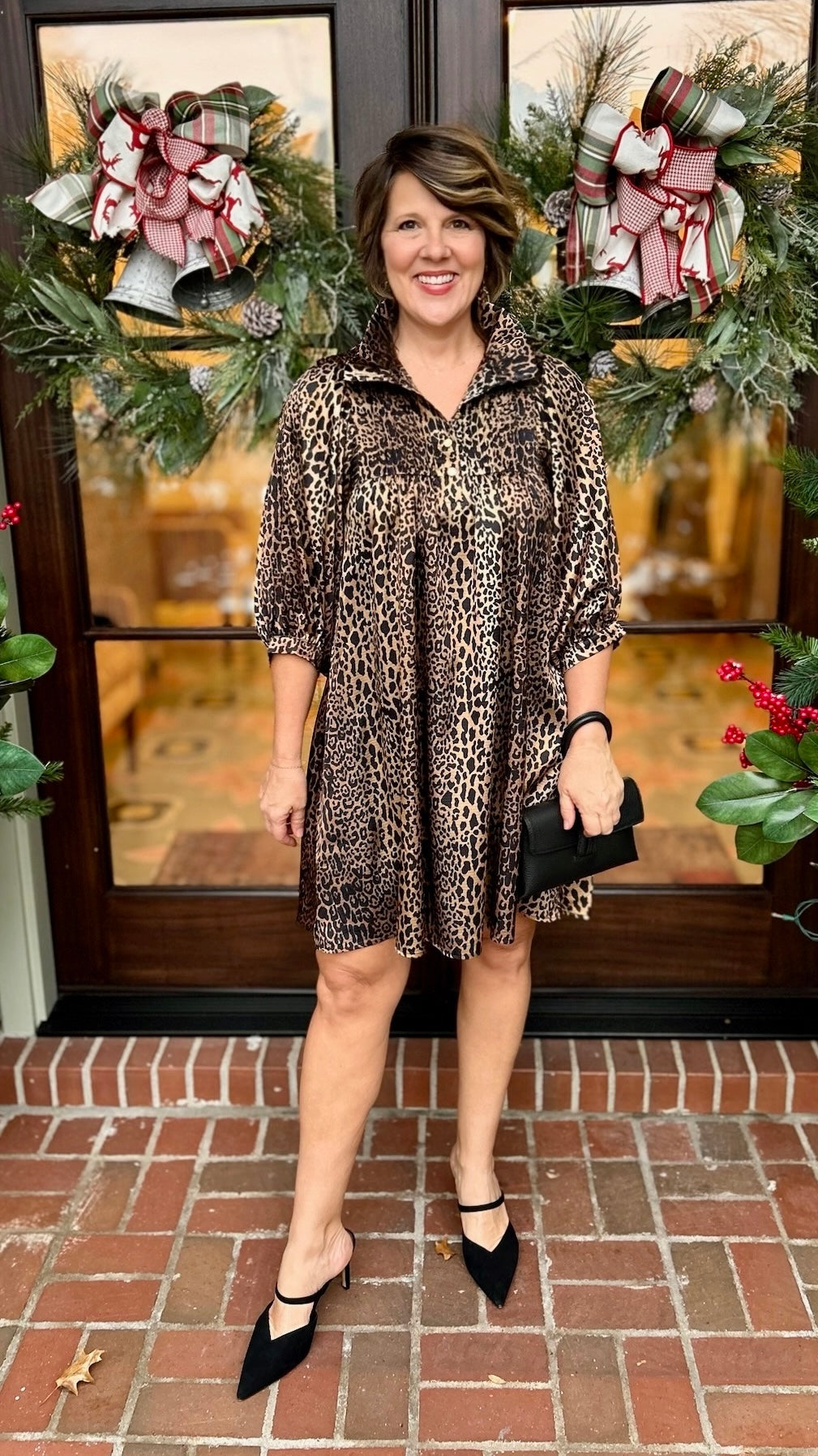 Emily McCarthy Charlotte Dress - Lady Leopard