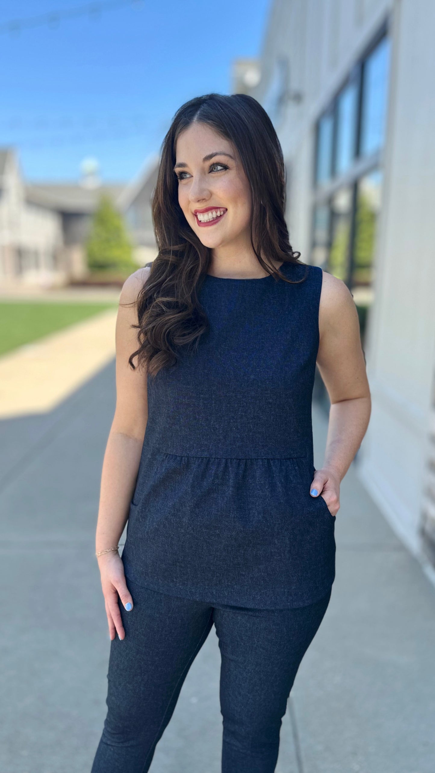 Jude Connally Millie Top - Denim